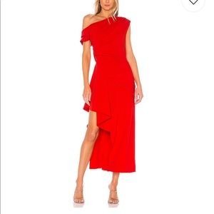 Elliatt Pallas Dress in Red - Size M